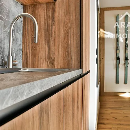 Appt Moderne Aux Aiguilles : Vue Montagnes, 3 Ch, Garage - Fr-1-391-203 Apartment Le Grand-Bornand