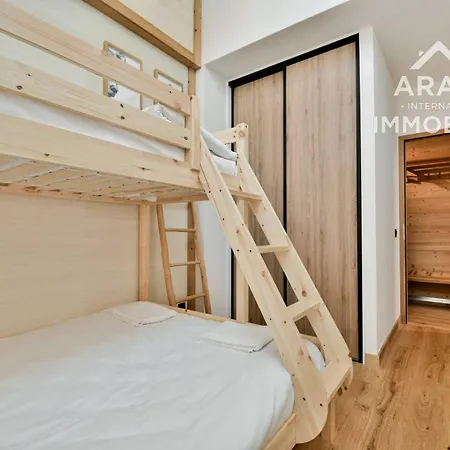Appt Moderne Aux Aiguilles : Vue Montagnes, 3 Ch, Garage - Fr-1-391-203 Apartment Le Grand-Bornand