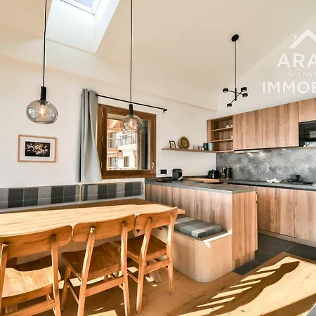 Appt Moderne Aux Aiguilles : Vue Montagnes, 3 Ch, Garage - Fr-1-391-203 Apartment